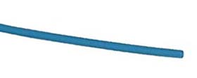 3mm. (.118) Dia. X  4ft. Heat Shrink Tubing, Blue