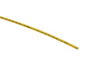 1mm (.039in.)  Dia. X 4ft. Heat Shrink Tubing, Yellow