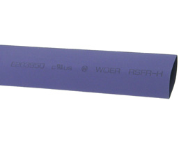 12mm/.472 Dia. X 4ft. Heat Shrink Tubing, Violet