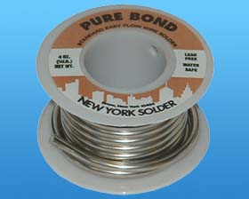 1/8 DIA. LEAD FREE SOLDER-4OZ.