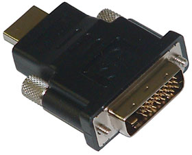 ADAPTER HDMI-MALE TO DVI-MALE