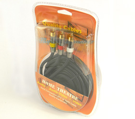 12ft. PREMIUM AUDIO/COMPOSITE VIDEO CABLE