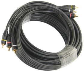 25ft Premium Audio-Video RCA Cable