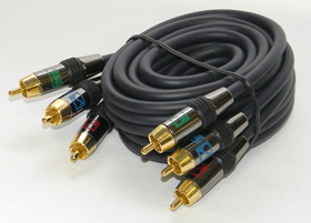 6ft. PREMIUM RGB COMPONENT VIDEO CABLE