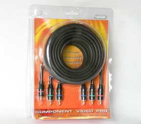 12ft. DELUXE RGB COMPONENT VIDEO CABLE