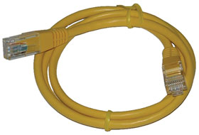 3ft. Cat5e UL Patch Cable, Yellow