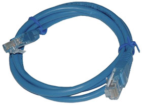 3ft. Cat5e UL Patch Cable, Blue