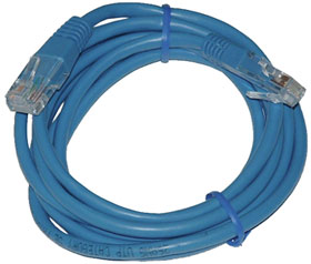 7ft. Cat5e UL Patch Cable, Blue