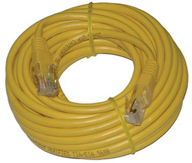 25ft. Cat5e UL Patch Cable, Yellow