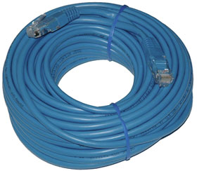 50ft. Cat5e UL Patch Cable, Blue