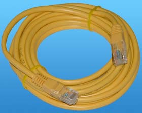 14ft. Cat5e UL Patch Cable,  Yellow