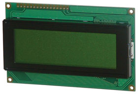 LCD Display, 20 X 4 Line Backlit