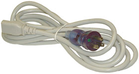 8ft. 18-3 AWG IEC POWER CORD