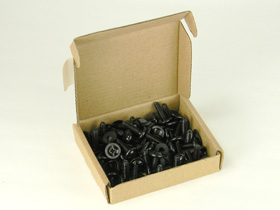 Rack Mounting Screws,10-32, 50Pack