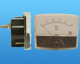 0-50 uA  DC PANEL METER