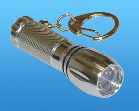 LED FLASHLIGHT W/KEYCHAIN