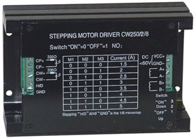 Stepper Motor Driver, 5A Max, Wide Range CW250