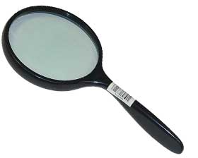 4in. Curved Handle Magnifier 3.5X