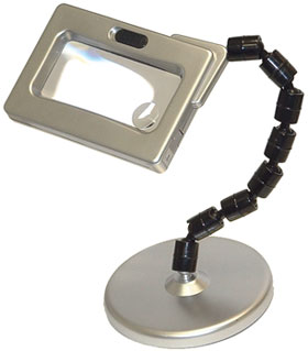 DESKTOP LIGHTED  MAGNIFIER