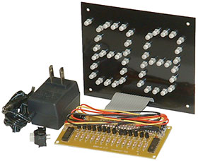 Counter, Impulse Kit  LED 0-99