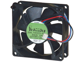 3-1/8' 24.5VDC VARIABLE SPEED FAN