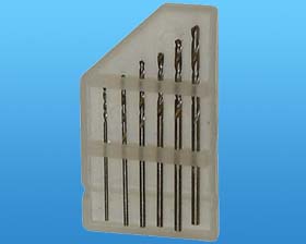 6pc. HSS MINI DRILL BITS