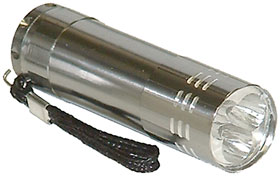 LED Flashlight, Pocket Size