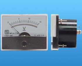 0-15VDC CLASS 2.5 ANALOG PANEL METER