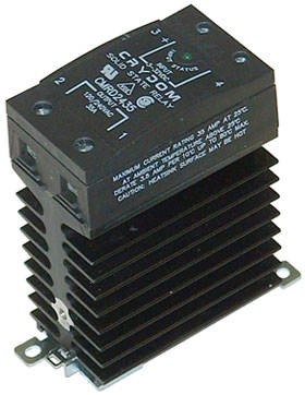 35A, 280VAC Solid State Relay, DIN Mount