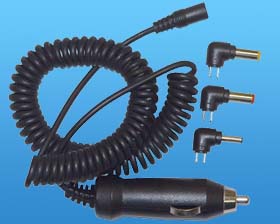 CIGARETTE ADAPTER COIL CORD