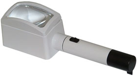 LIGHTED HAND/SURFACE MAGNIFIER