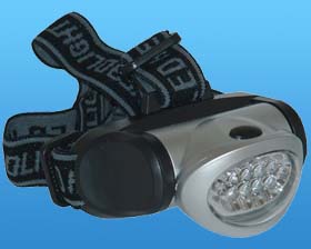 BIKER'S 10 LED HEAD LAMP