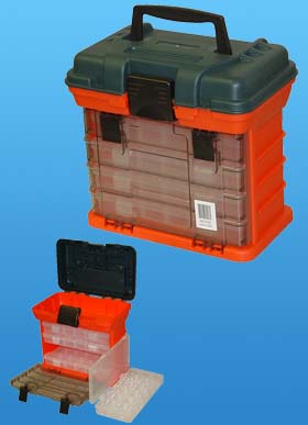 PORTABLE PLASTIC STORAGE CABINET