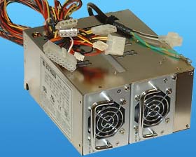 DUAL 250WATT REDUNDANT COMPUTER POWER SUPPLY