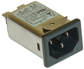 RFI Line Filter 6A,250VAC  Module, Delta