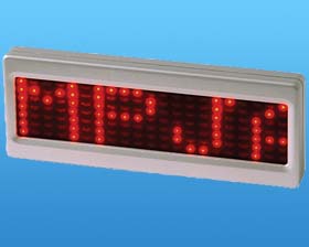 LED SCROLLING NAME TAG/SIGN