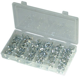 Wingnut assortment, 150Pcs.