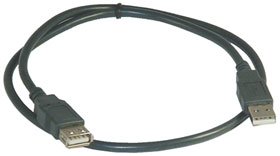 2ft. USB Cable, Type A Male to Type A Female Extension