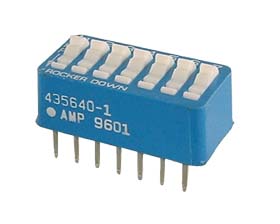 7 POSITION DIP SWITCH