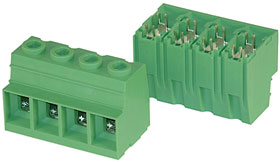 Terminal Block, 4 Position High Power