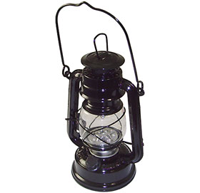 Hurricane Lantern, 12 White LEDs