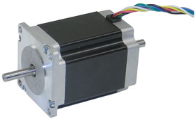 Stepper Motor, NEMA 23, 5.7V, Dual Shaft