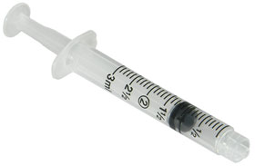 Syringe, Luer Lock 3cc