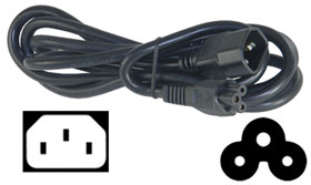 Adapter Cord 6ft. IEC C-14 to C-5