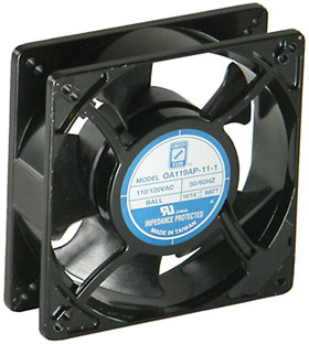 5in. Square X 1-9/16in.  120VAC Box Fan