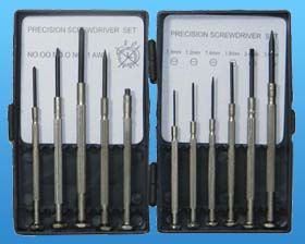 11PC. FLAT & PHILLIPS SCREWDRIVERS