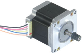 Stepping Motor, NEMA 23, 3V, Dual Shaft