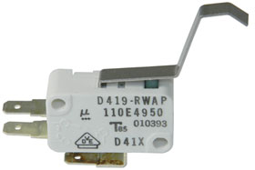 SPDT Snap Switch with Long Lever