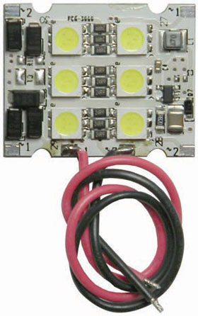 65 Lumen, Super Bright Green LED Module, 8-30VDC