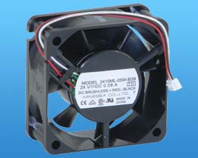 2-3/8 SQ. 24VDC BOX FAN